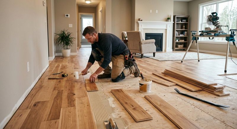 Engineered Wood Installation in North Bend, WA