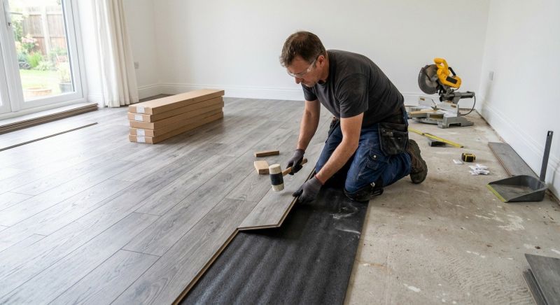 Laminate Floor Installation in Snoqualmie Pass, WA