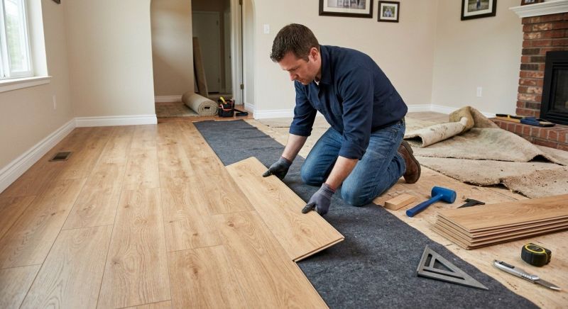 Laminate Floor Remodeling in North Bend, WA