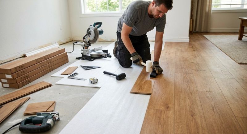 Laminate Floor Replacement in Mercer Island, WA