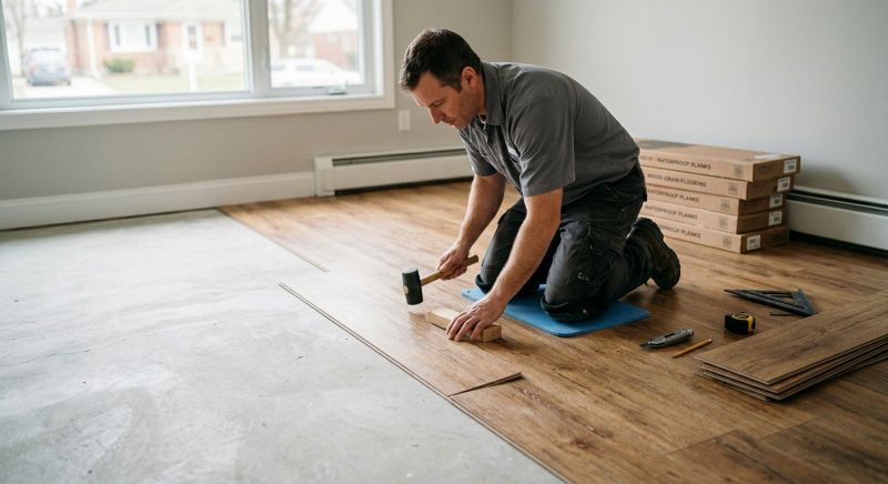 Linoleum Floor Installation in Duvall, WA