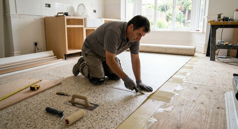 Linoleum Flooring Replacement in North Bend, WA