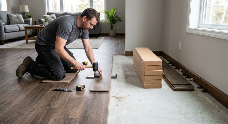 Luxury Vinyl Tile Installation in Fall City, WA