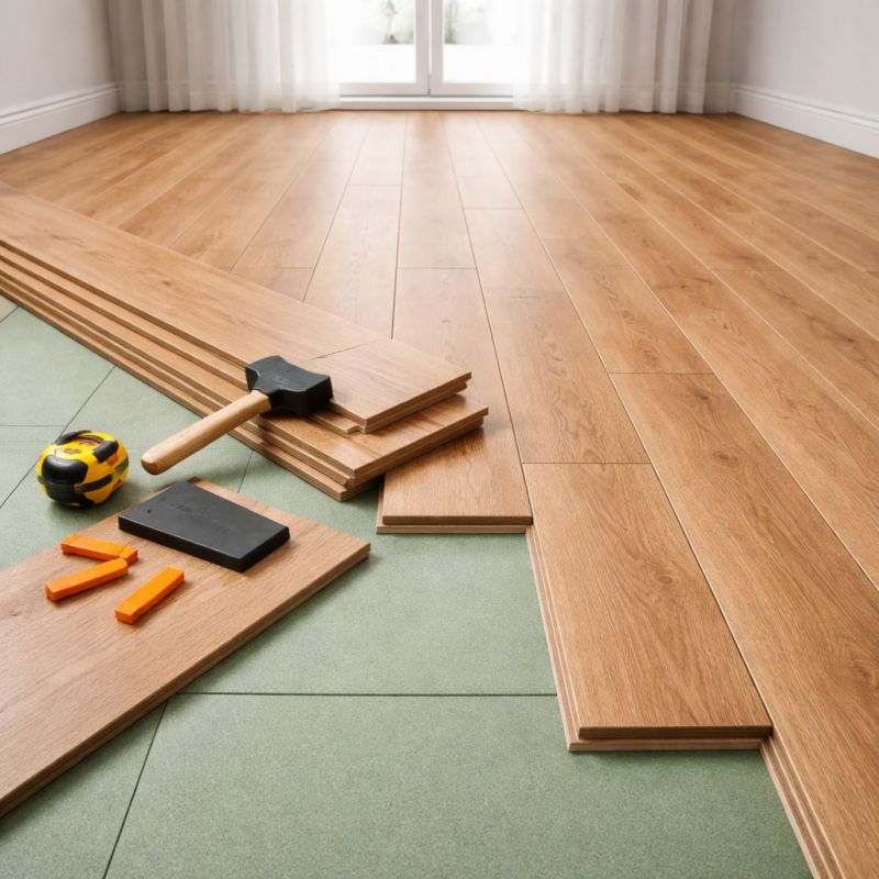 Plank Laminate Installation in North Bend, WA
