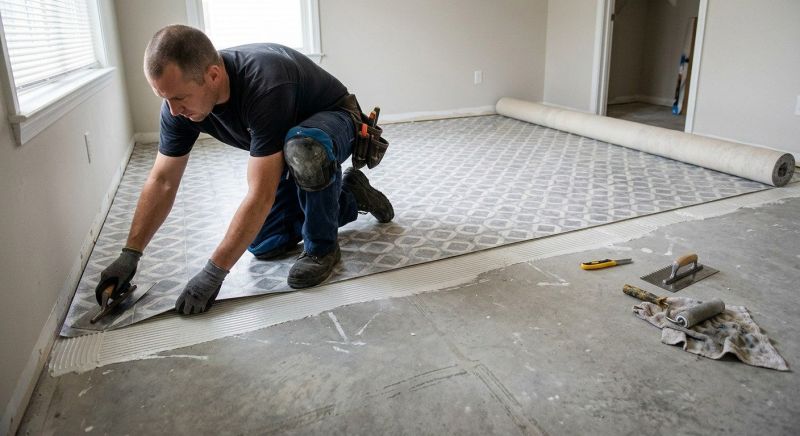 Sheet Flooring Installation in Renton, WA