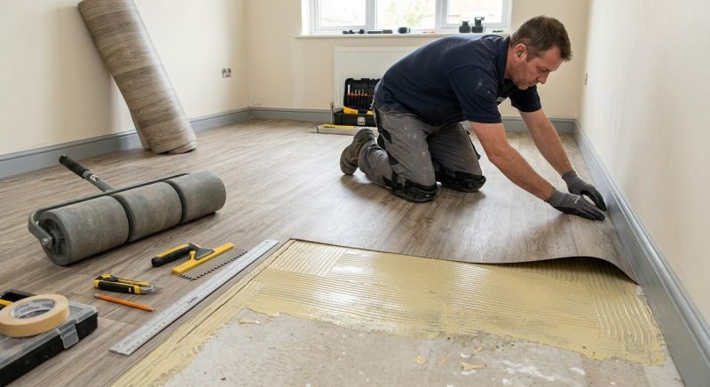 Sheet Vinyl Installation in Renton, WA