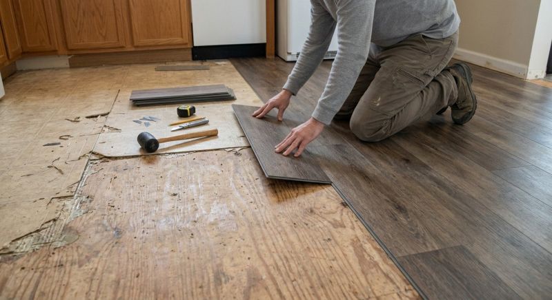 Vinyl Floor Replacement in North Bend, WA