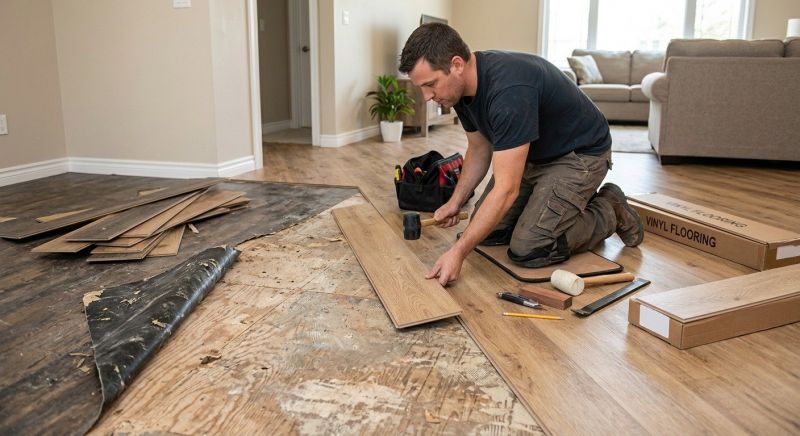 Vinyl Floor Replacement in North Bend, WA
